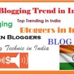 blogging trend in India