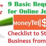 Basic requirements for online jobs