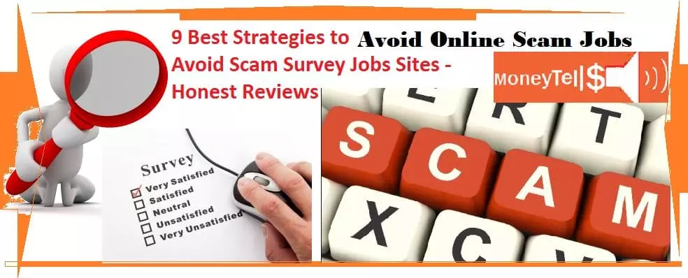 Avoid scam survey jobs