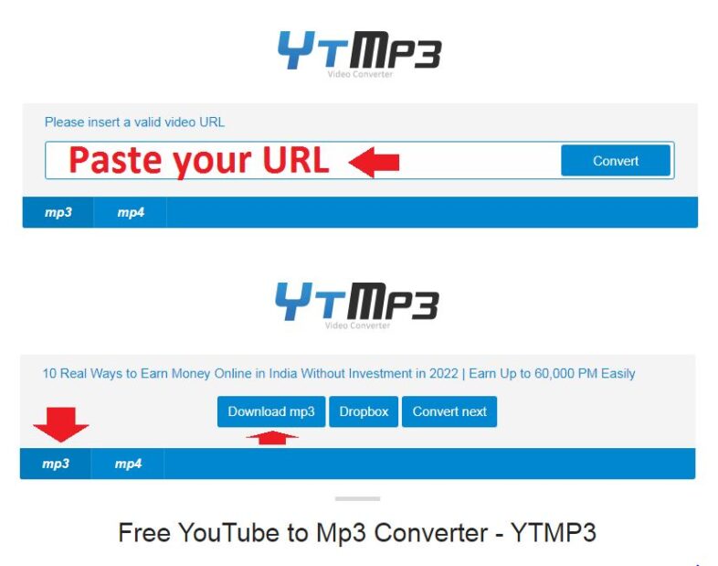 ytmp3 Convert YouTube Video to MP3