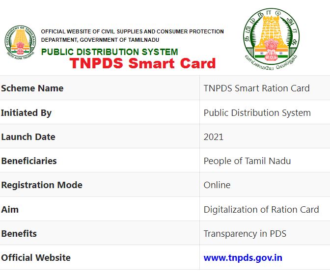 tnpds smart card status
