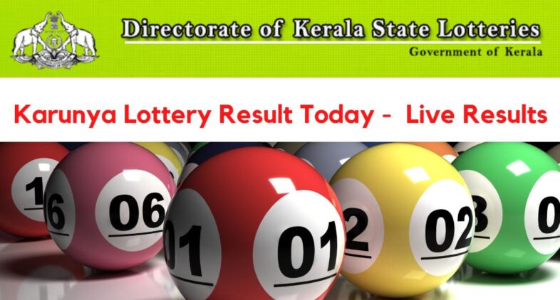 Karunya lottery result today