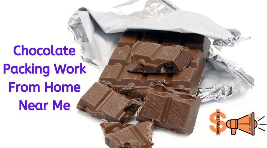 Chocolate packing work from home