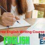 free English writing course