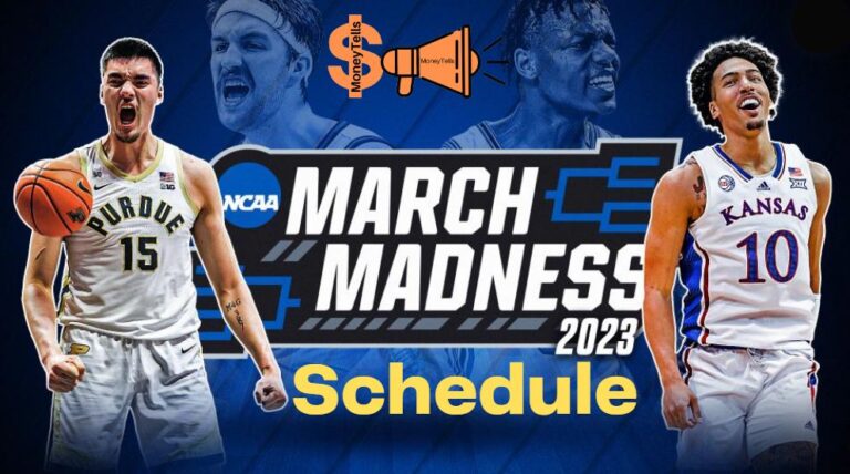 March Madness 2023 Schedule Times (NCAA March Madness)
