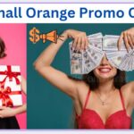A small orange promo code