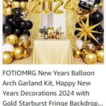 Foriomrg New Year Decoration 2024
