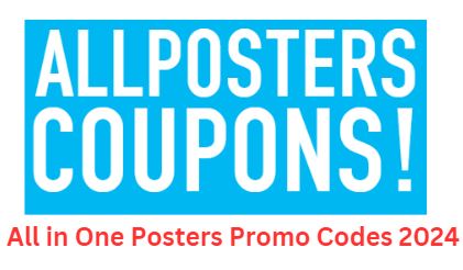 All in one posters promo codes 2024